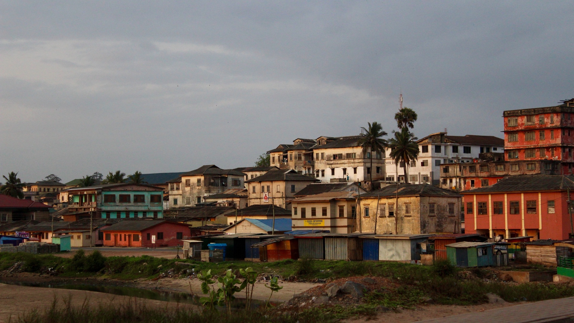 Traveling through Sekondi